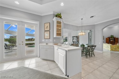 Nearly 4,000 sq ft of luxury living area. This custom built home on Fiddlesticks Country Club in Florida - for sale on GolfHomes.com, golf home, golf lot