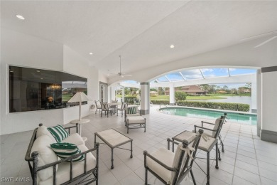 Nearly 4,000 sq ft of luxury living area. This custom built home on Fiddlesticks Country Club in Florida - for sale on GolfHomes.com, golf home, golf lot