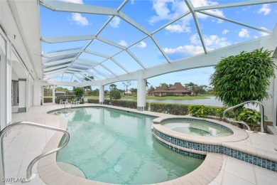 Nearly 4,000 sq ft of luxury living area. This custom built home on Fiddlesticks Country Club in Florida - for sale on GolfHomes.com, golf home, golf lot