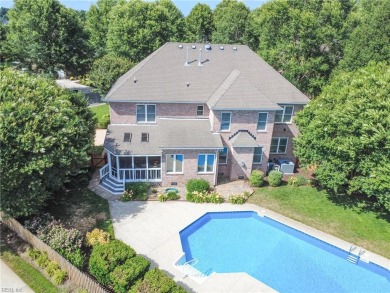Welcome to this all-brick beauty on a peaceful double cul-de-sac on Hells Point Golf Course in Virginia - for sale on GolfHomes.com, golf home, golf lot