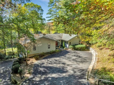 Remarkable golf course and mountain views from this immaculately on Lake Toxaway Country Club in North Carolina - for sale on GolfHomes.com, golf home, golf lot