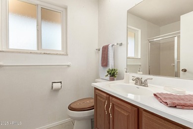 Welcome to this fully furnished charming 2-bedroom Gemini home on Sun City Country Club in Arizona - for sale on GolfHomes.com, golf home, golf lot