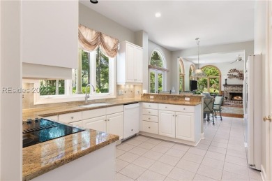 Discover this beautifully maintained 4-bedroom, 4 full and 1 on Palmetto Dunes Golf Course and Resort in South Carolina - for sale on GolfHomes.com, golf home, golf lot