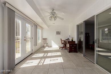 Welcome to this fully furnished charming 2-bedroom Gemini home on Sun City Country Club in Arizona - for sale on GolfHomes.com, golf home, golf lot