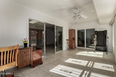 Welcome to this fully furnished charming 2-bedroom Gemini home on Sun City Country Club in Arizona - for sale on GolfHomes.com, golf home, golf lot