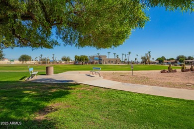 Welcome to this fully furnished charming 2-bedroom Gemini home on Sun City Country Club in Arizona - for sale on GolfHomes.com, golf home, golf lot