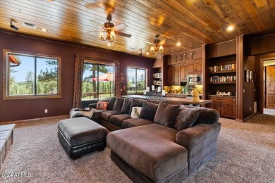 Retreat to the luxury of the cool White Mountains in Show Low's on Torreon Golf Club - Cabin in Arizona - for sale on GolfHomes.com, golf home, golf lot