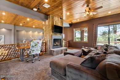 Retreat to the luxury of the cool White Mountains in Show Low's on Torreon Golf Club - Cabin in Arizona - for sale on GolfHomes.com, golf home, golf lot