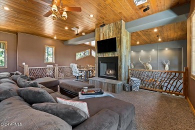 Retreat to the luxury of the cool White Mountains in Show Low's on Torreon Golf Club - Cabin in Arizona - for sale on GolfHomes.com, golf home, golf lot