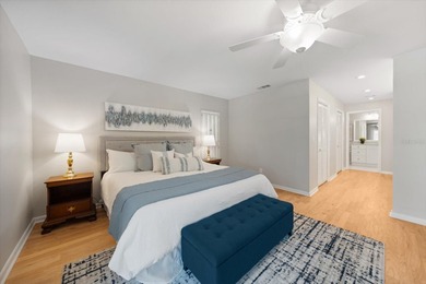 West-facing golf course views and sunset exposure define this on Countryside Country Club in Florida - for sale on GolfHomes.com, golf home, golf lot