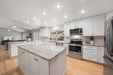 West-facing golf course views and sunset exposure define this on Countryside Country Club in Florida - for sale on GolfHomes.com, golf home, golf lot