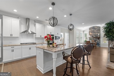 IF YOU EVER WANTED TO LIVE IN AN ELEGANT MODEL HOME W/BEAUTIFUL on The Governors Towne Club in Georgia - for sale on GolfHomes.com, golf home, golf lot