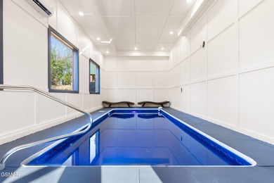 Prime-location luxury STR cabin w/INDOOR POOL, MOVIE THEATER on Sevierville Golf Club in Tennessee - for sale on GolfHomes.com, golf home, golf lot