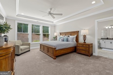 IF YOU EVER WANTED TO LIVE IN AN ELEGANT MODEL HOME W/BEAUTIFUL on The Governors Towne Club in Georgia - for sale on GolfHomes.com, golf home, golf lot