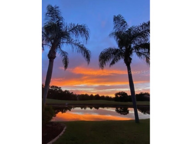 Enjoy spectacular postcard sunsets daily from the West-facing on Links At Greenfield Plantation in Florida - for sale on GolfHomes.com, golf home, golf lot