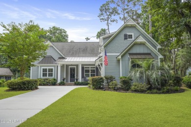 Stunning 2020-built 4BD/4.5BA + office home in gated Moss Creek! on Moss Creek Golf Club in South Carolina - for sale on GolfHomes.com, golf home, golf lot