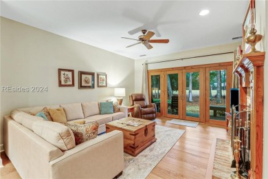 Beautifully renovated 3-bedroom, 3.5-bathroom home, perfectly on Moss Creek Golf Club in South Carolina - for sale on GolfHomes.com, golf home, golf lot