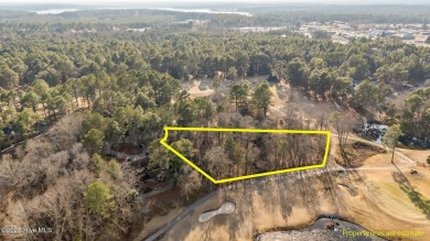 Large golf front lot on a cul-de-sac with great views of the 4th on Seven Lakes Country Club in North Carolina - for sale on GolfHomes.com, golf home, golf lot