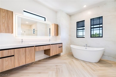 BRAND NEW 2025 NEVER LIVED IN GULF ACCESS POOL HOME! ONLY 1 on Burnt Store Golf Club in Florida - for sale on GolfHomes.com, golf home, golf lot
