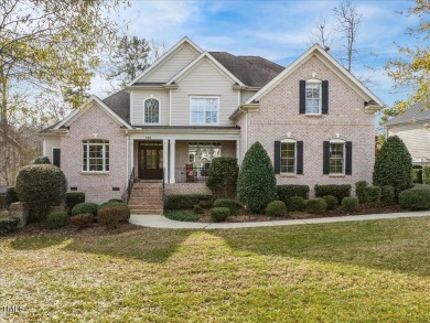 Welcome to this exquisite custom-built brick home in the highly on The Preserve At Jordan Lake Golf Club in North Carolina - for sale on GolfHomes.com, golf home, golf lot