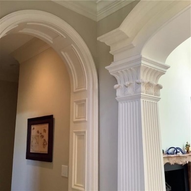 This European style all-sided brick house is located in one of on Country Club of the South in Georgia - for sale on GolfHomes.com, golf home, golf lot