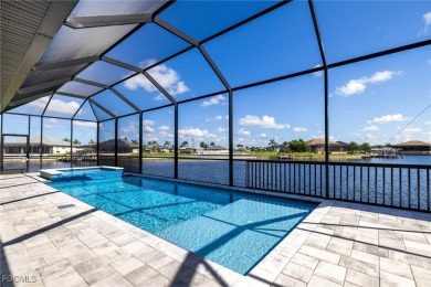 BRAND NEW 2025 NEVER LIVED IN GULF ACCESS POOL HOME! ONLY 1 on Burnt Store Golf Club in Florida - for sale on GolfHomes.com, golf home, golf lot