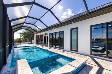 BRAND NEW 2025 NEVER LIVED IN GULF ACCESS POOL HOME! ONLY 1 on Burnt Store Golf Club in Florida - for sale on GolfHomes.com, golf home, golf lot