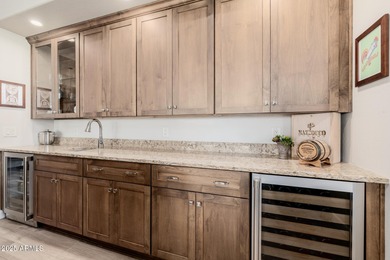 Experience luxury living at its finest in this stunning on Tuscany Falls At Pebble Creek in Arizona - for sale on GolfHomes.com, golf home, golf lot