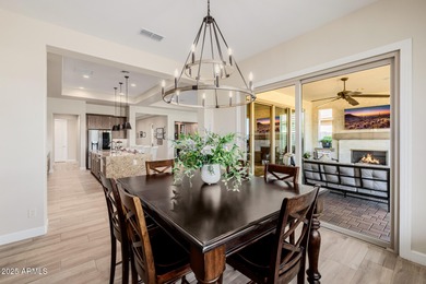 Experience luxury living at its finest in this stunning on Tuscany Falls At Pebble Creek in Arizona - for sale on GolfHomes.com, golf home, golf lot