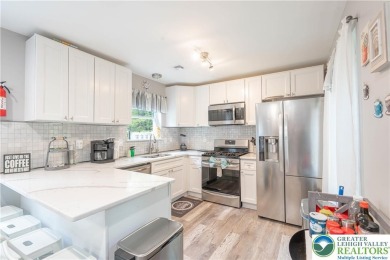 This beautifully renovated 3-bedroom, 3-bathroom home is the on Pocono Farms Country Club in Pennsylvania - for sale on GolfHomes.com, golf home, golf lot