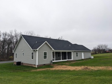 This stunning new construction is perfectly situated on a serene on Shenvalee Golf Club in Virginia - for sale on GolfHomes.com, golf home, golf lot