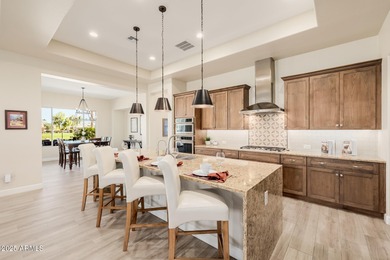 Experience luxury living at its finest in this stunning on Tuscany Falls At Pebble Creek in Arizona - for sale on GolfHomes.com, golf home, golf lot