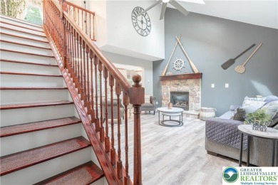 This beautifully renovated 3-bedroom, 3-bathroom home is the on Pocono Farms Country Club in Pennsylvania - for sale on GolfHomes.com, golf home, golf lot