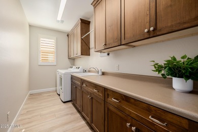 Experience luxury living at its finest in this stunning on Tuscany Falls At Pebble Creek in Arizona - for sale on GolfHomes.com, golf home, golf lot