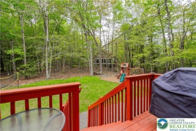 This beautifully renovated 3-bedroom, 3-bathroom home is the on Pocono Farms Country Club in Pennsylvania - for sale on GolfHomes.com, golf home, golf lot