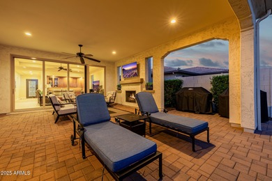 Experience luxury living at its finest in this stunning on Tuscany Falls At Pebble Creek in Arizona - for sale on GolfHomes.com, golf home, golf lot