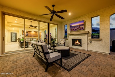 Experience luxury living at its finest in this stunning on Tuscany Falls At Pebble Creek in Arizona - for sale on GolfHomes.com, golf home, golf lot
