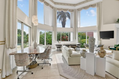 Refined Luxury in this Light Filled Courtyard Estate l Rare on Boca Delray Golf and Country Club in Florida - for sale on GolfHomes.com, golf home, golf lot
