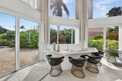 Refined Luxury in this Light Filled Courtyard Estate l Rare on Boca Delray Golf and Country Club in Florida - for sale on GolfHomes.com, golf home, golf lot