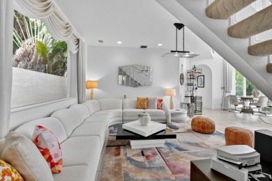 Refined Luxury in this Light Filled Courtyard Estate l Rare on Boca Delray Golf and Country Club in Florida - for sale on GolfHomes.com, golf home, golf lot