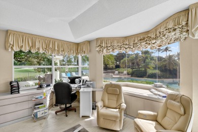 Refined Luxury in this Light Filled Courtyard Estate l Rare on Boca Delray Golf and Country Club in Florida - for sale on GolfHomes.com, golf home, golf lot