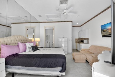 PRIVACY, PRIVACY, PRIVACY! RARE COURTYARD ESTATE NESTLED ON A on Boca Delray Golf and Country Club in Florida - for sale on GolfHomes.com, golf home, golf lot