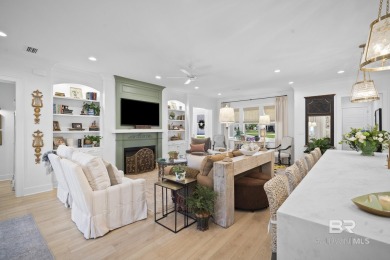 This gold fortified white painted concrete board home in the on Lakewood Golf Club in Alabama - for sale on GolfHomes.com, golf home, golf lot
