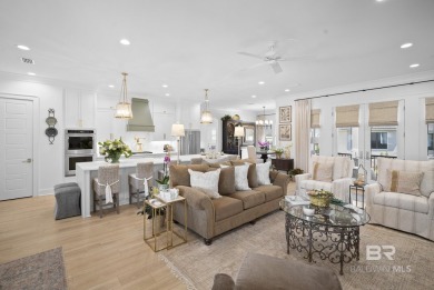 This gold fortified white painted concrete board home in the on Lakewood Golf Club in Alabama - for sale on GolfHomes.com, golf home, golf lot