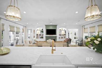 This gold fortified white painted concrete board home in the on Lakewood Golf Club in Alabama - for sale on GolfHomes.com, golf home, golf lot