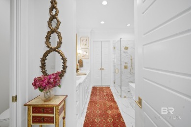 This gold fortified white painted concrete board home in the on Lakewood Golf Club in Alabama - for sale on GolfHomes.com, golf home, golf lot