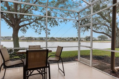 Beautiful lake views from the lanai of this tastefully updated on Stoneybrook Golf Club in Florida - for sale on GolfHomes.com, golf home, golf lot