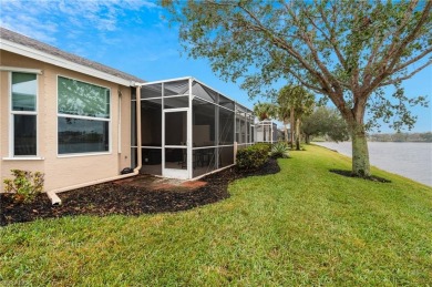 Beautiful lake views from the lanai of this tastefully updated on Stoneybrook Golf Club in Florida - for sale on GolfHomes.com, golf home, golf lot