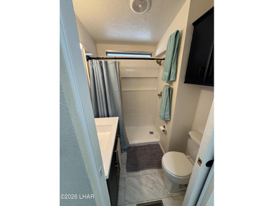 Located on Lease land. This desirable Park model unit offers on London Bridge Golf Course in Arizona - for sale on GolfHomes.com, golf home, golf lot