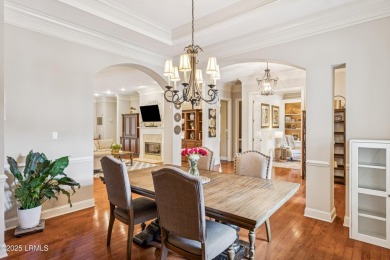 Live Luxuriously in *Literally* the former Toll Brothers model on Hampton Hall Club in South Carolina - for sale on GolfHomes.com, golf home, golf lot